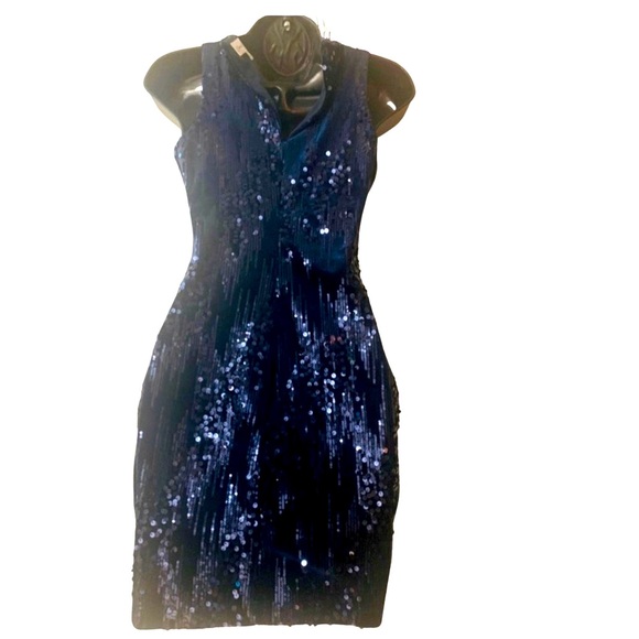 Sequence Dress Navy blue XS - Picture 3 of 6